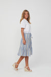 Kaja Havanna Skirt - Blue Stripe