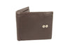 Leather Bi-fold Note Zip Wallet