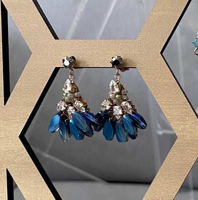 Peacock Plume Earrings