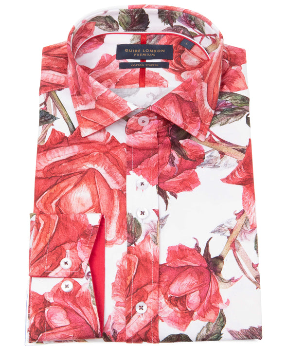 Guide London Long Sleeve Shirt : Rose Garden