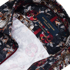 Guide London Long Sleeve Shirt - Floral Skulls