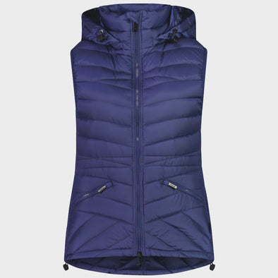 Moke: Mary-Claire 90/10 Packable Down Vest - Moonlight