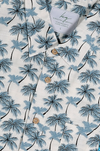 Bamboo Fibre Short Sleeve Shirt - Paradise Palms