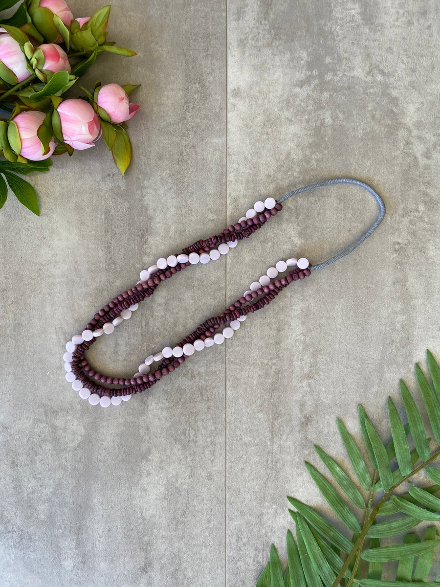 Edwina Necklace in Wisteria