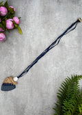 Klara Pendant Necklace in Navy