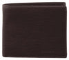Rustic Leather Men's Short Bi-Fold Wallet - Brown