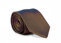 Parisian Slim Matte Tie - Cognac