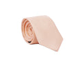 Parisian Slim Matte Tie - Peach