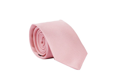 Parisian Slim Matte Tie - Pink