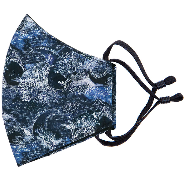 Liberty Art Merino Lined Face Mask - Stormy Waters