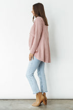 Caju Military Suede Look Jacket - Musk