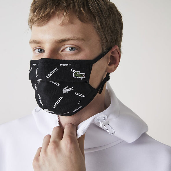 Lacoste Face Protection Mask - Black