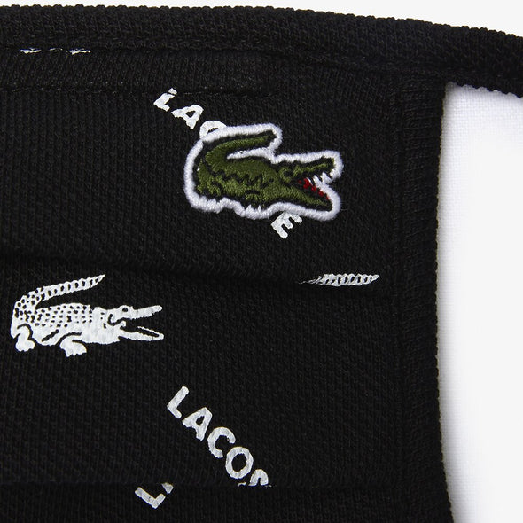 Lacoste Face Protection Mask - Black