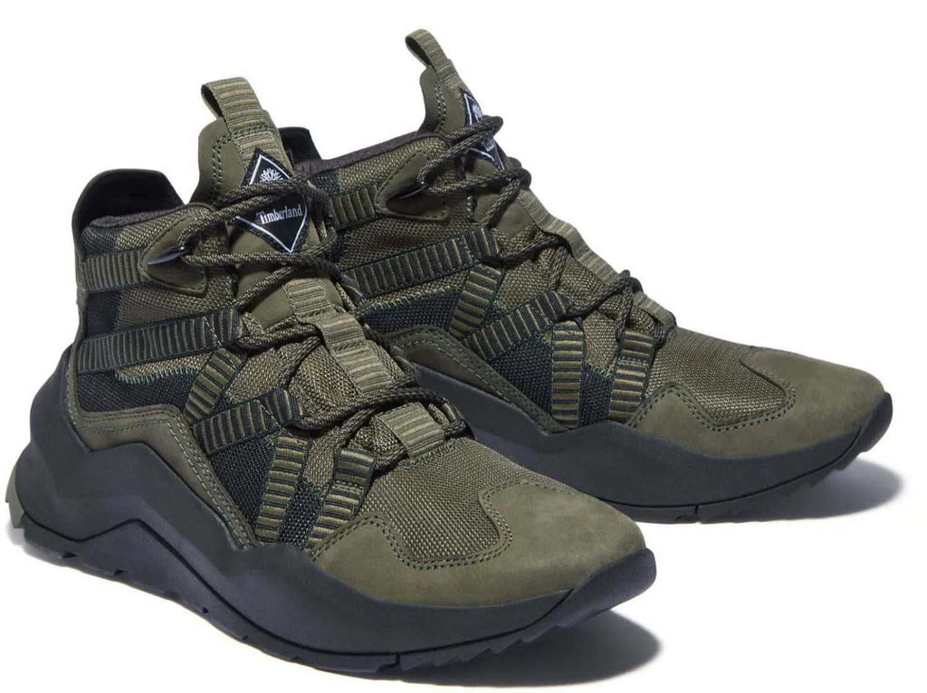 Timberland Men's Madbury Mid Hiker - Dark Green Nubuck