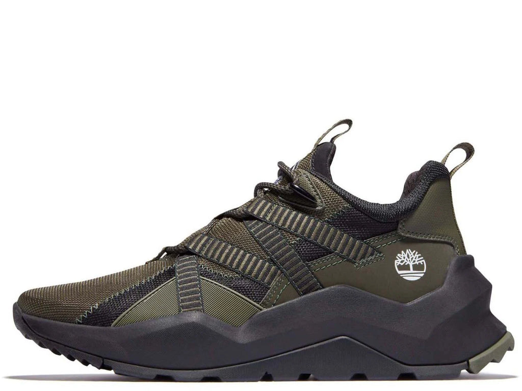 Timberland Men's Madbury Fabric Sneaker -Dark Green Nubuck