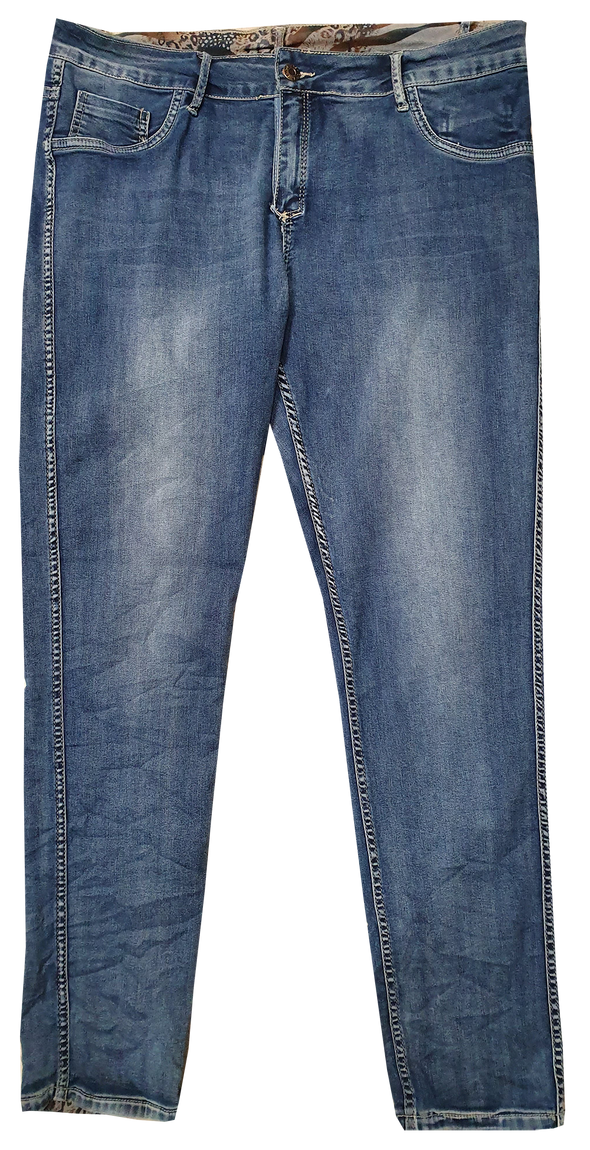 Womens Reversible Jeans - Taija Dark Navy