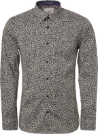 No Excess Leopard Print L/S Shirt