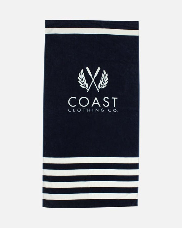Navy Coast Towel