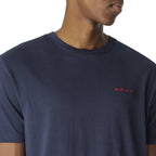 Ben Sherman Embroidered Logo Tee - Dark Navy