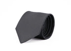 Fellini Classic Jacquard Tie - Charcoal