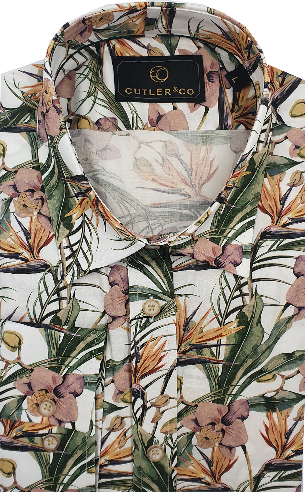 Cutler & Co Blake Long Sleeve Shirt - Bird of Paradise