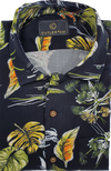 Cutler & Co Duke Short Sleeve Shirt - Tropical Night