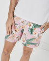 Coast Hawaiian Pink Print Shorts