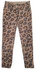 Womens Reversible Jeans - Tahira Cheetah