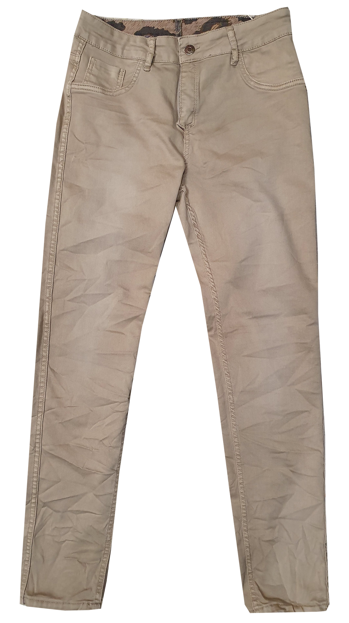 Womens Reversible Jeans - Tahira Cheetah