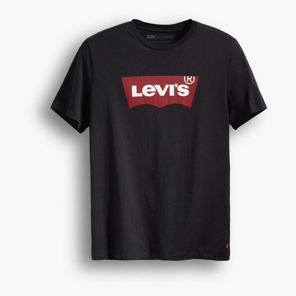Levi's Red Logo Tee - Black