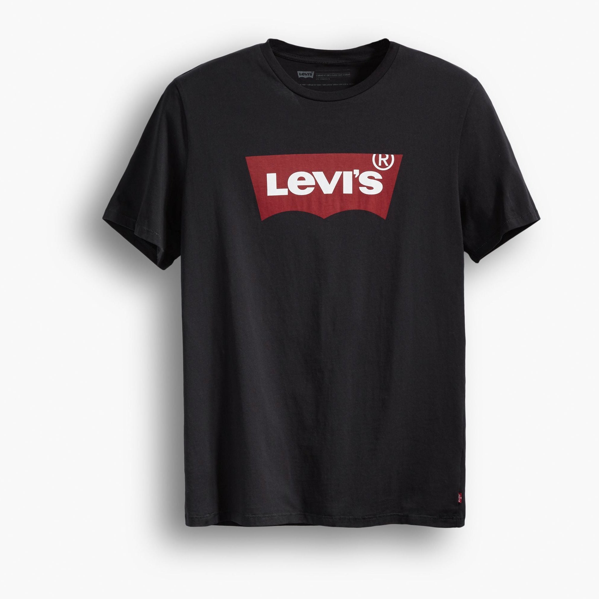 Levi's Red Logo Tee - Black