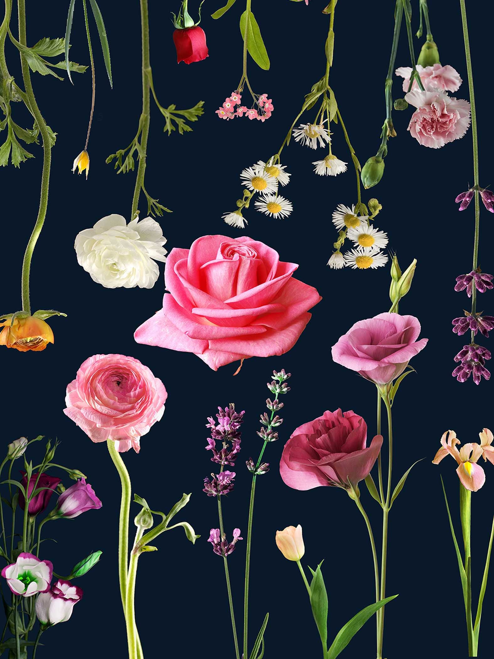 Floral Glass Art