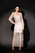 Romance: Layla Bell Sleeve Robe - Biscuit