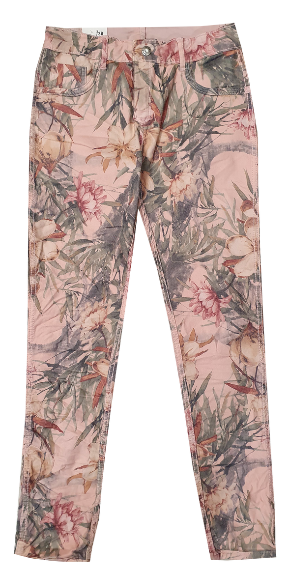 Womens Reversible Jeans - Pink & Lillies
