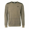 No Excess Crew Neck Pull Over - 2 Jacquard : Stone