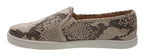 Slip On Snakeskin Trainer (runs small)