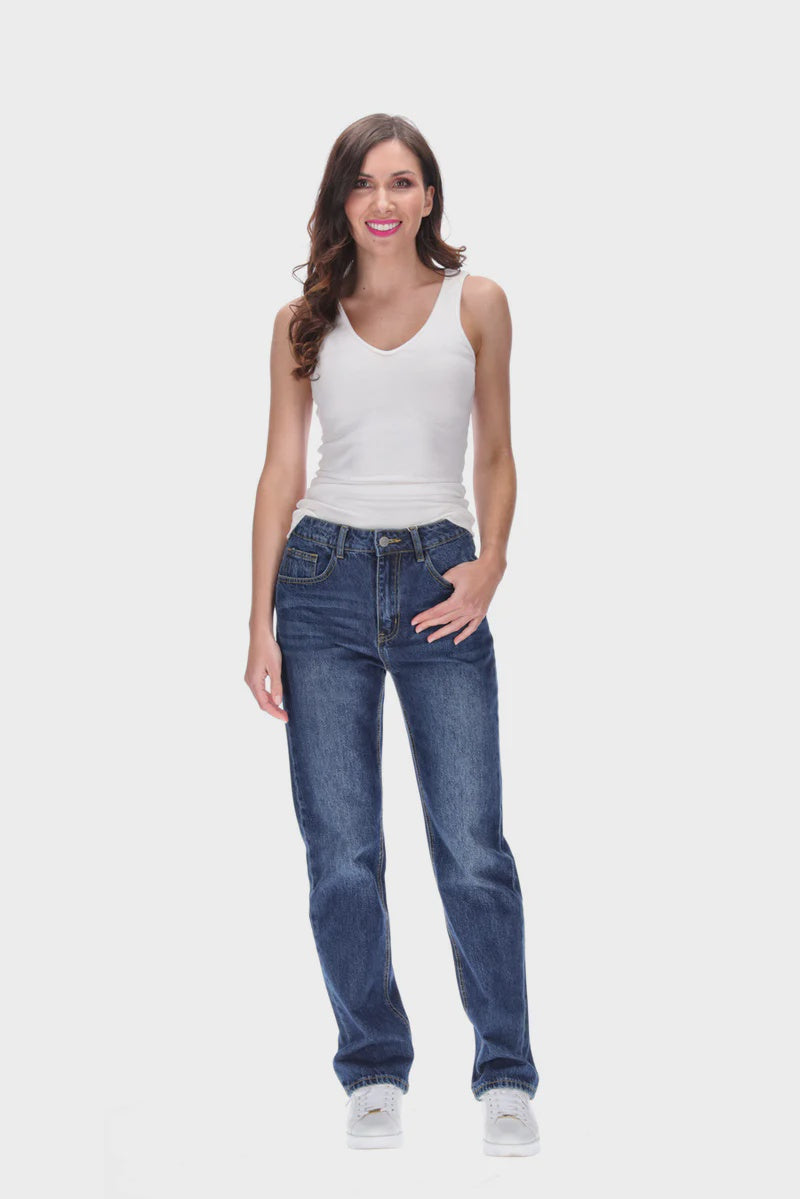 Honey Denim - Milan Dark Blue Jean