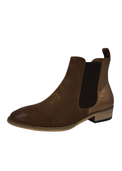 Chelsea Boot -  Leather Hide Bronze Two Tone