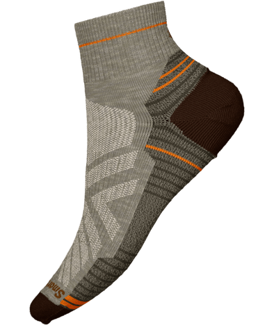 Smartwool Mens Performance Hike Ankle Sock - Light - Chestnut Fossil